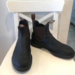 Blundstone 500 Chelsea Boots Brown, 10.5M 12.5W